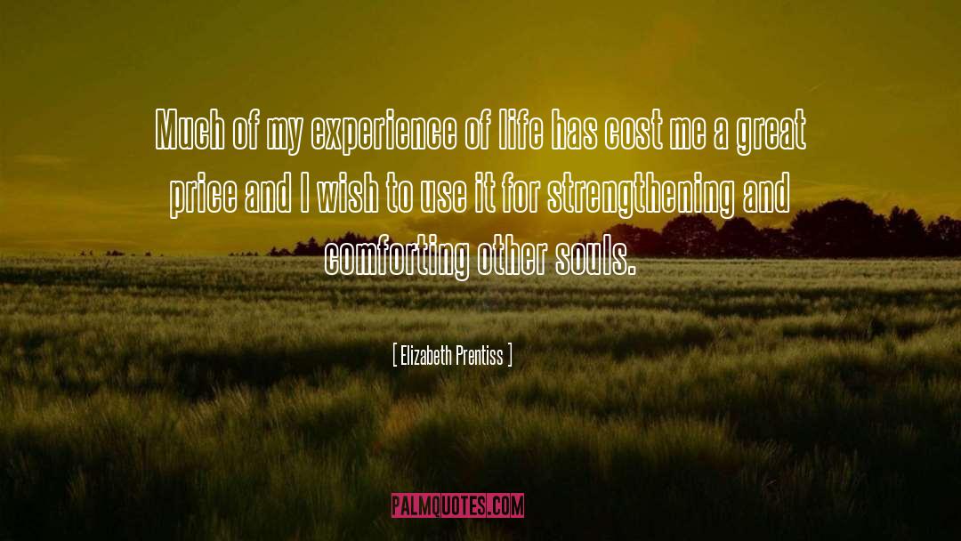 Strengthening quotes by Elizabeth Prentiss