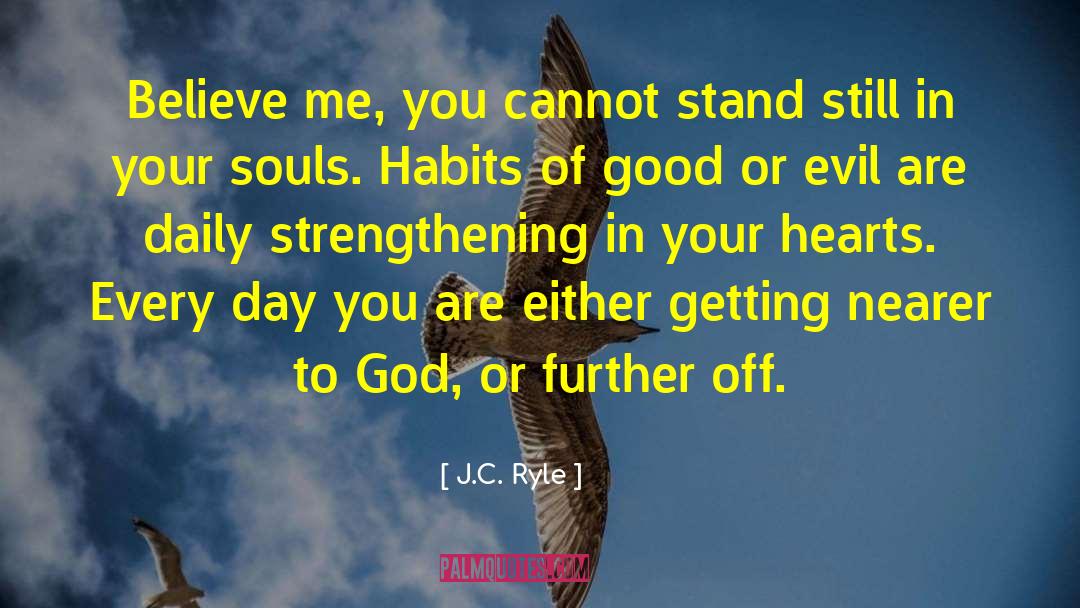 Strengthening quotes by J.C. Ryle