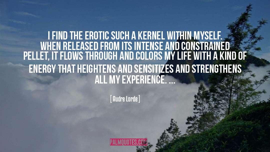 Strengthens quotes by Audre Lorde