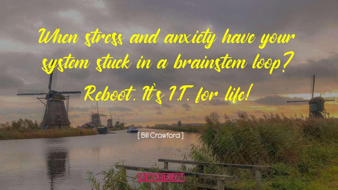 Stress And Anxiety quotes by Bill Crawford