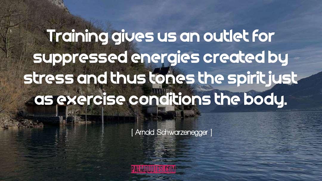 Stress And Anxiety quotes by Arnold Schwarzenegger