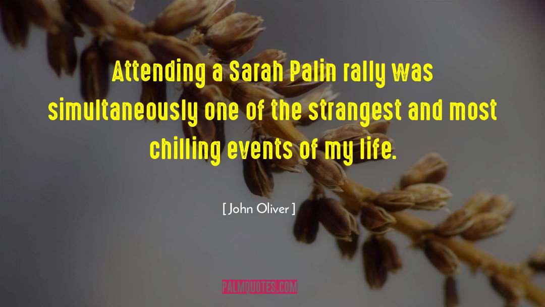 Stress And Life quotes by John Oliver