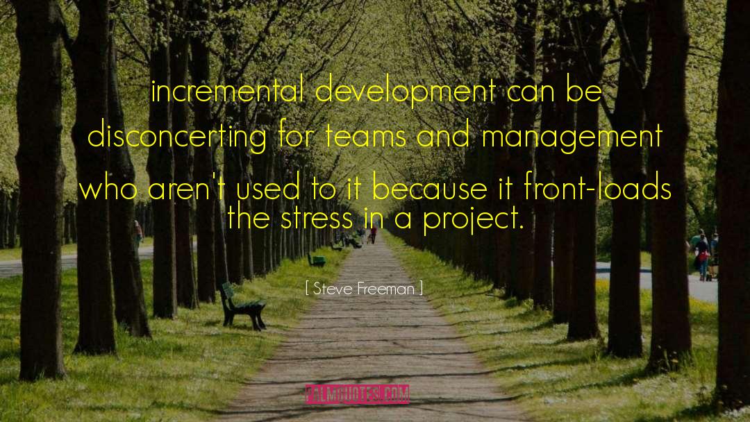 Stress Management Maintenance quotes by Steve Freeman