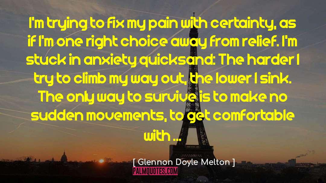 Stress Relief quotes by Glennon Doyle Melton