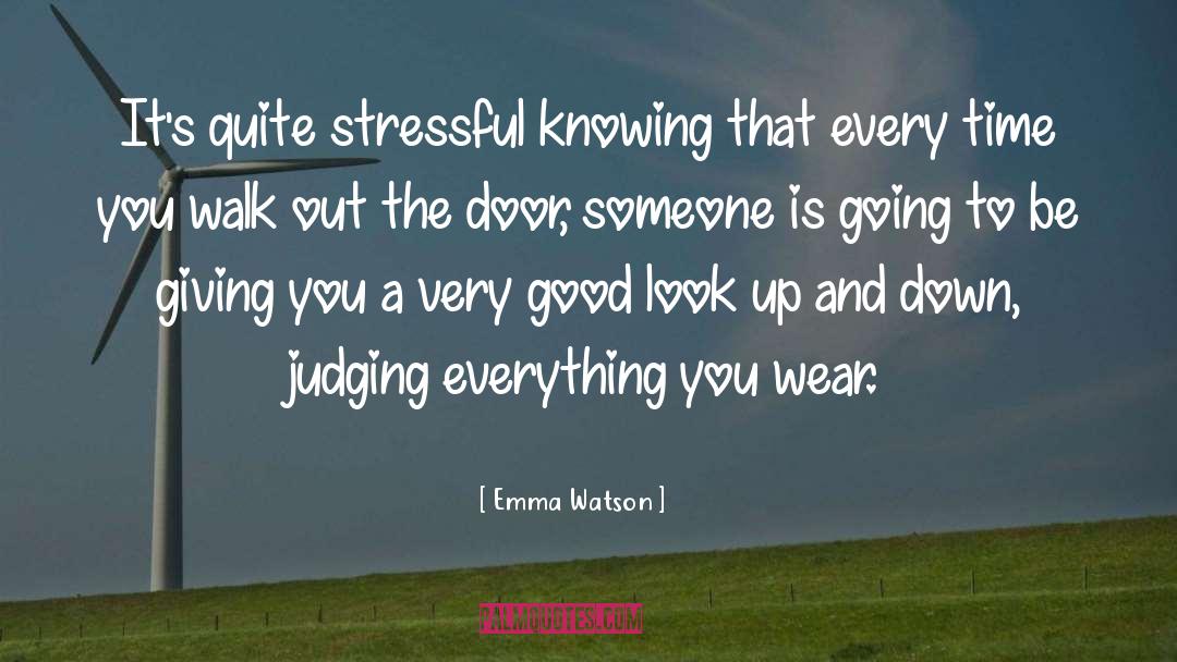 Stressful quotes by Emma Watson