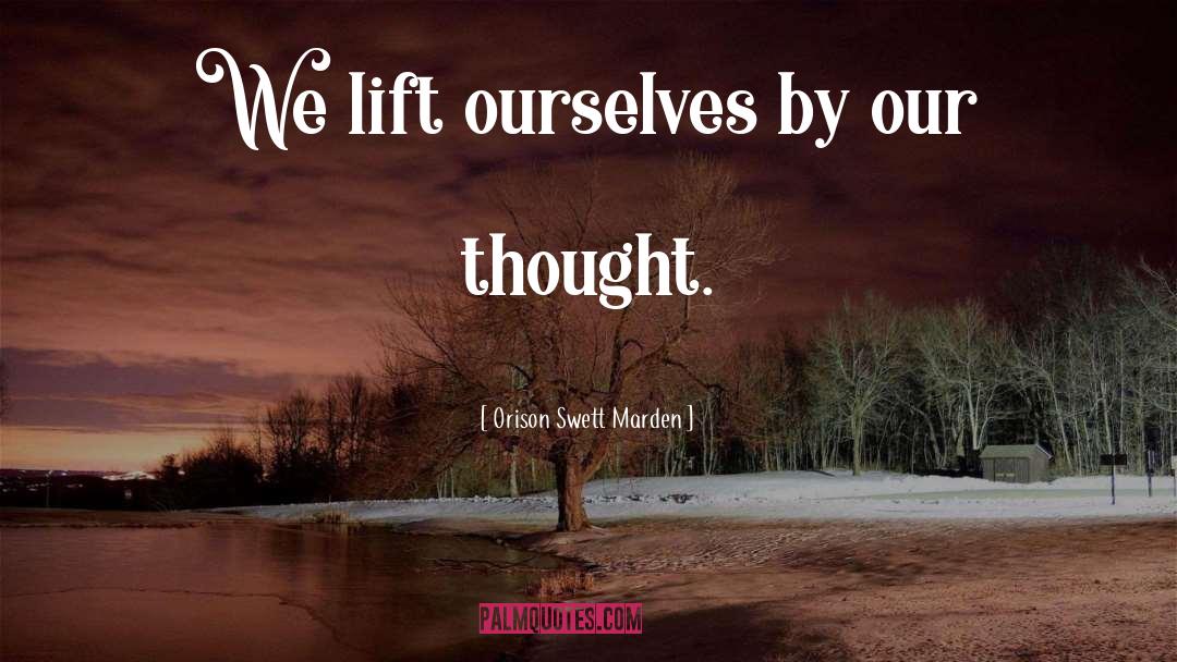 Stressful Thoughts quotes by Orison Swett Marden