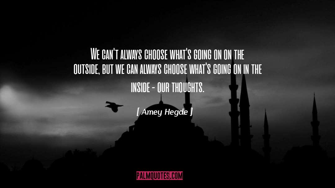 Stressful Thoughts quotes by Amey Hegde