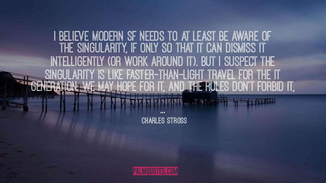 Stressors At Work quotes by Charles Stross