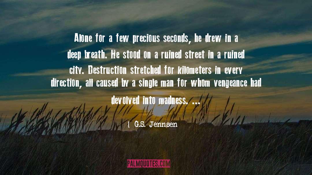 Stretched quotes by G.S. Jennsen