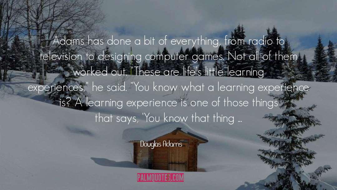 Stricken quotes by Douglas Adams