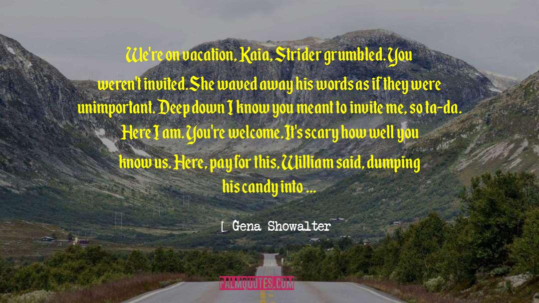 Strider quotes by Gena Showalter