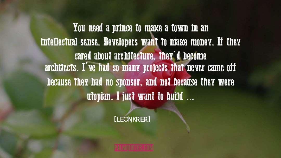 Strieber Architects quotes by Leon Krier