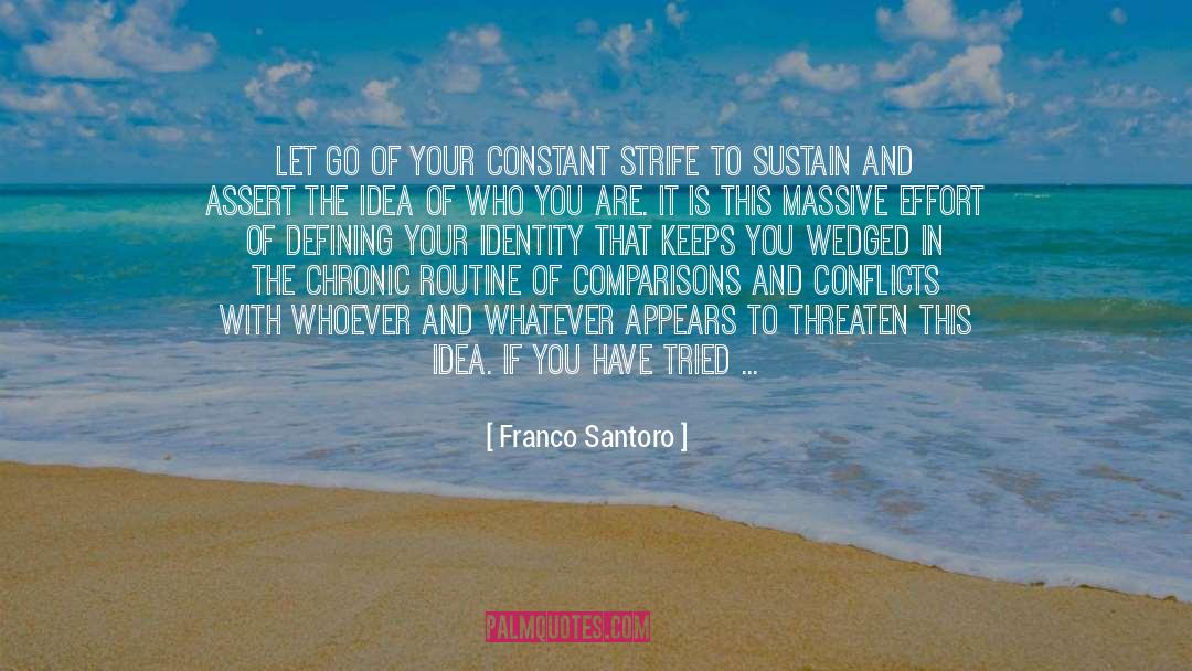 Strife Bible quotes by Franco Santoro