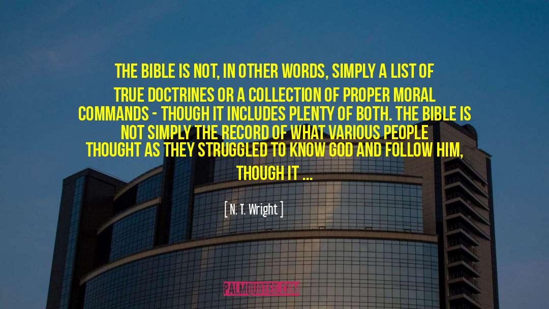 Strife Bible quotes by N. T. Wright