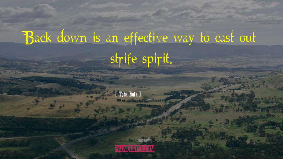 Strife Spirit quotes by Toba Beta