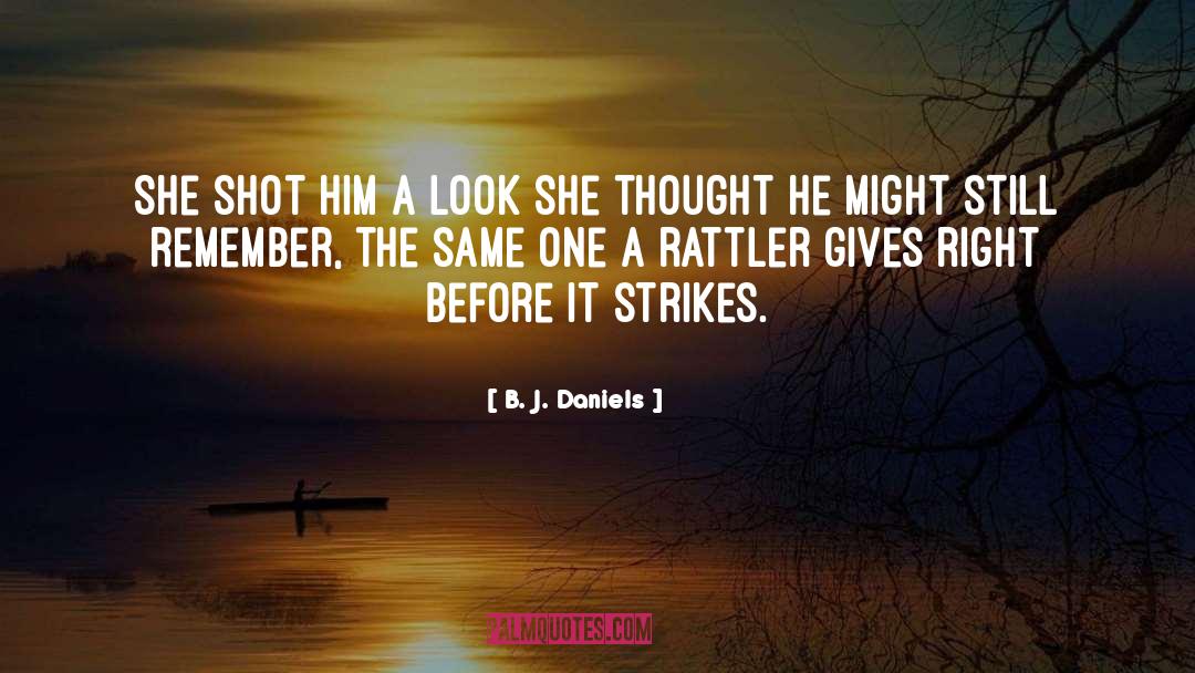 Strikes quotes by B. J. Daniels