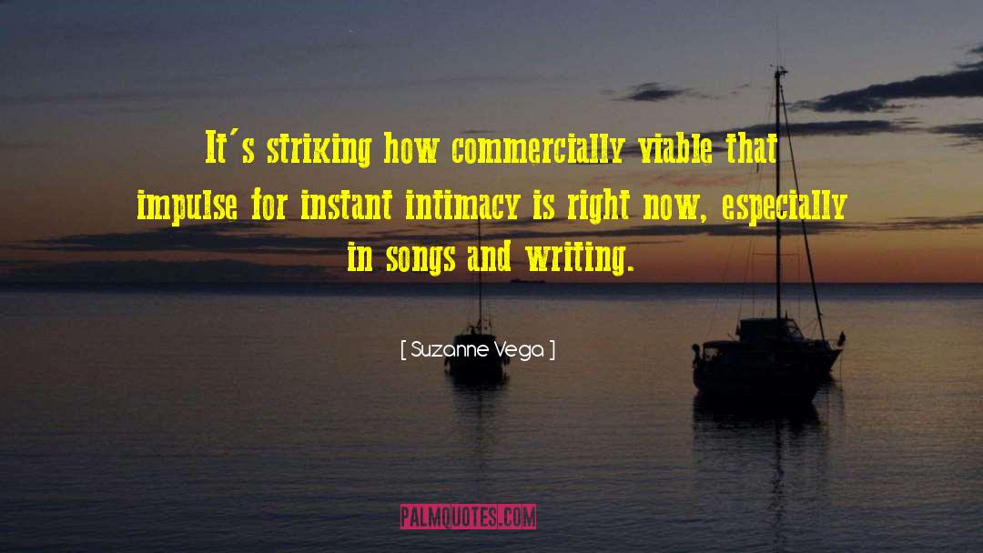 Striking Out quotes by Suzanne Vega