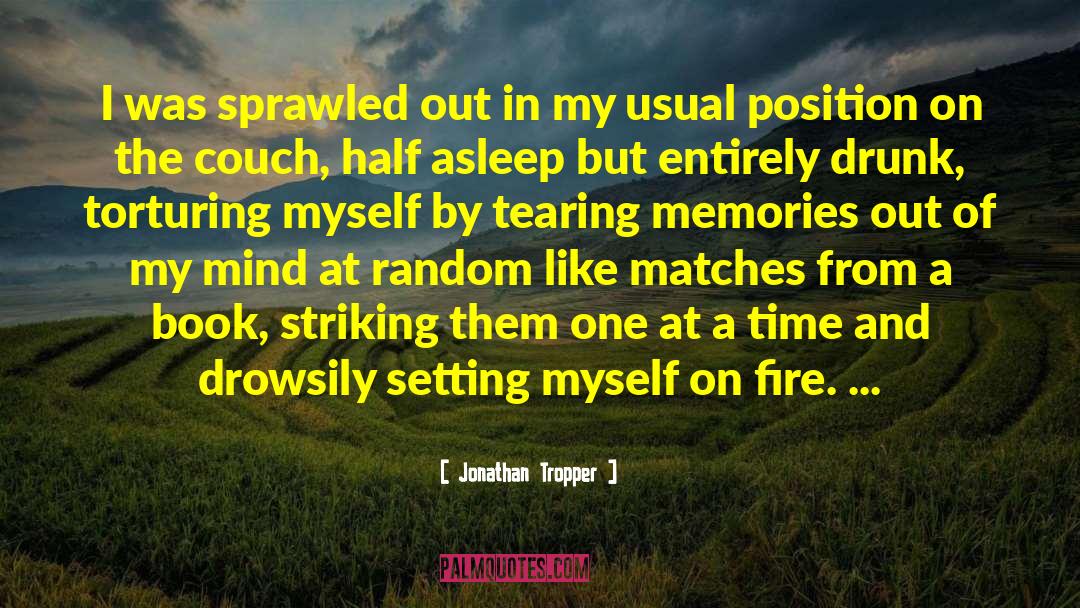 Striking quotes by Jonathan Tropper