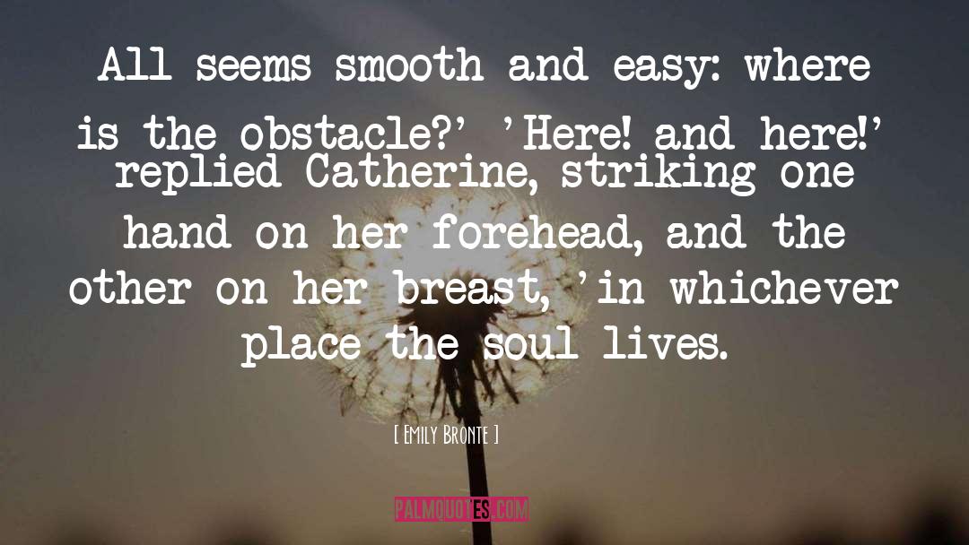 Striking Simile quotes by Emily Bronte