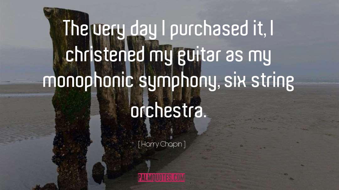 String Orchestra quotes by Harry Chapin
