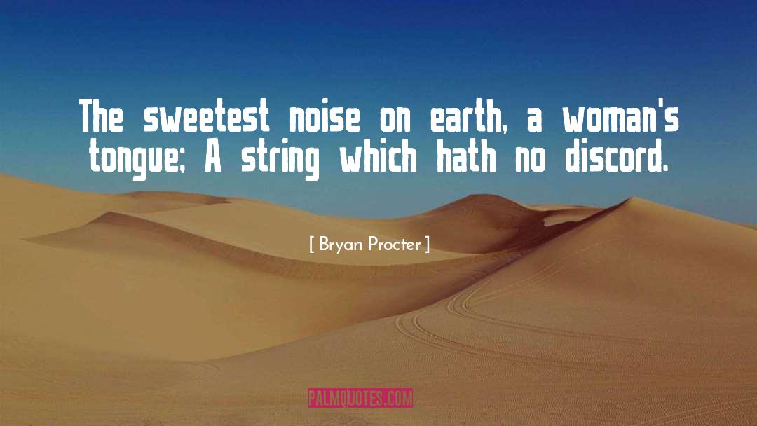 String quotes by Bryan Procter