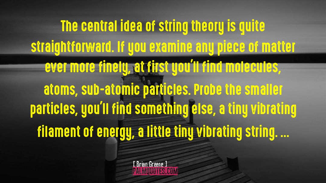 String Theory quotes by Brian Greene