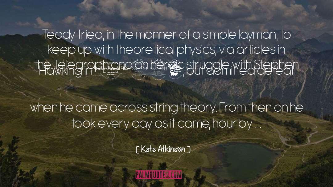 String Theory quotes by Kate Atkinson