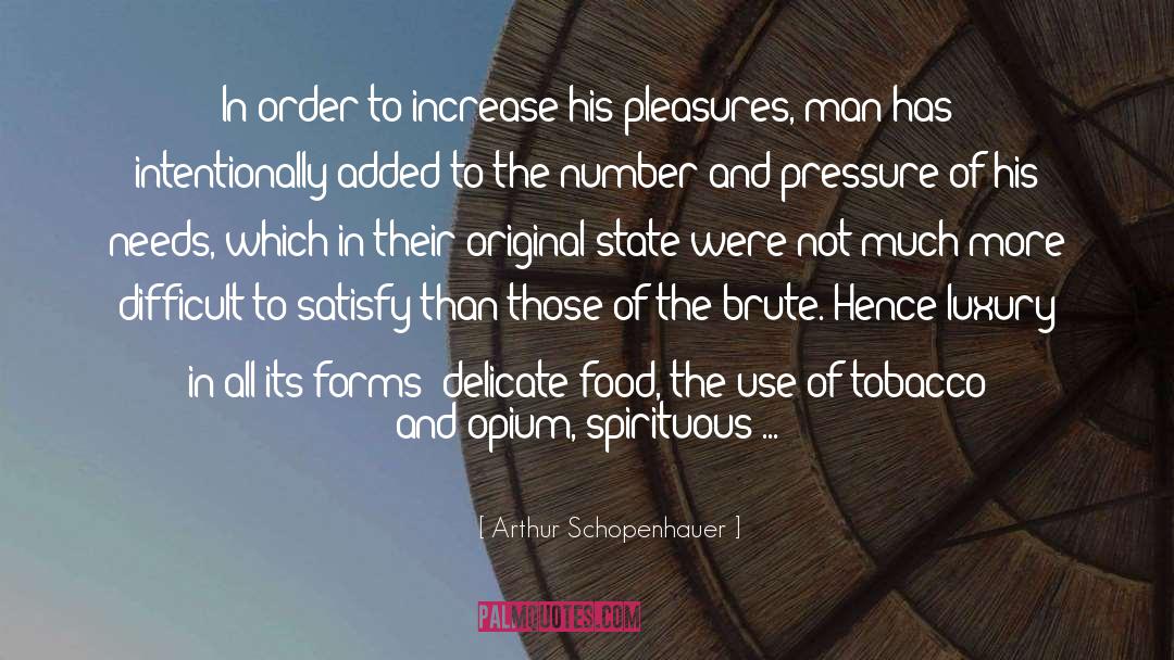 Stringing Tobacco quotes by Arthur Schopenhauer