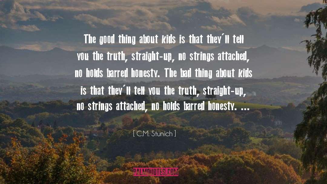 Strings Attached quotes by C.M. Stunich