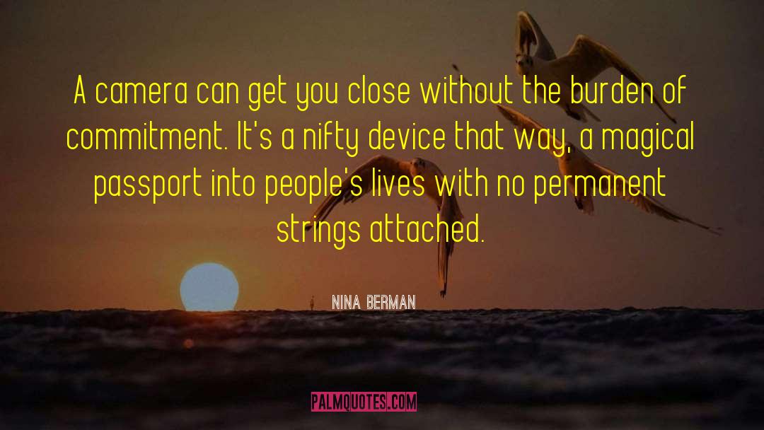 Strings Attached quotes by Nina Berman