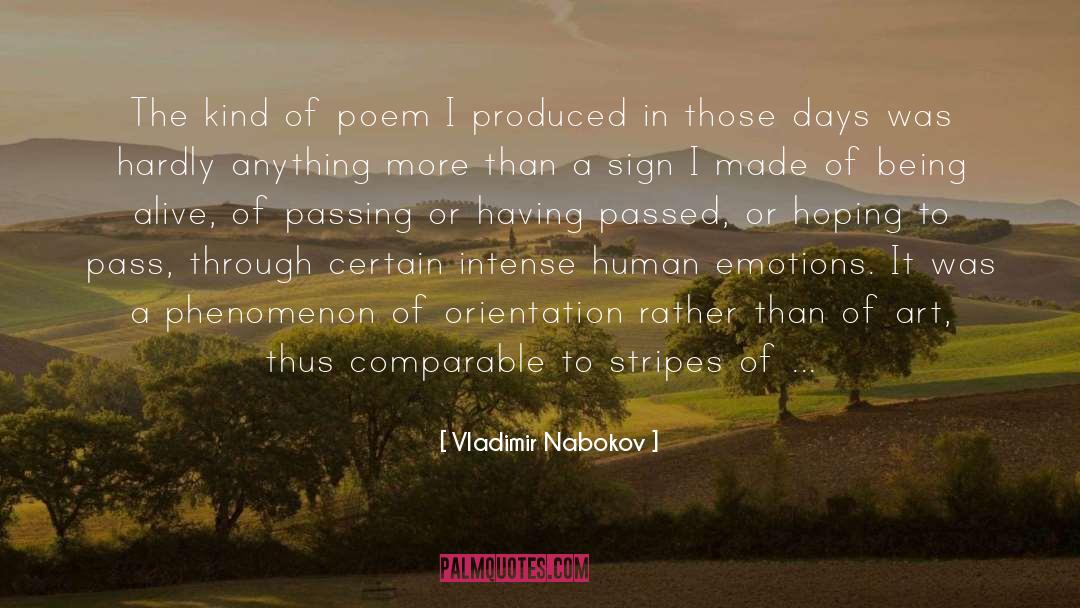 Stripes quotes by Vladimir Nabokov