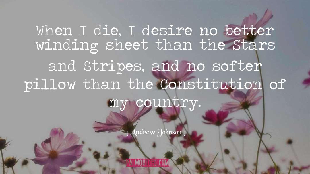 Stripes quotes by Andrew Johnson