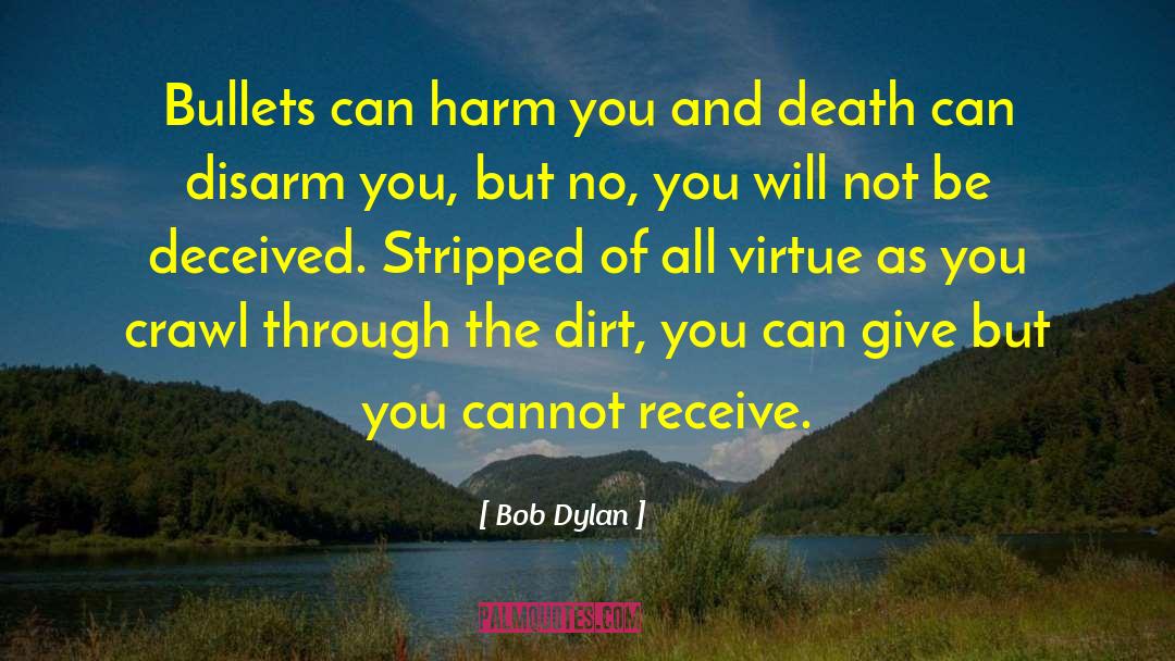 Stripped quotes by Bob Dylan