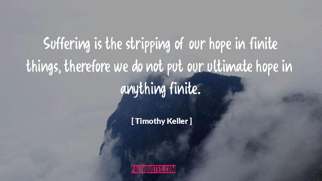 Stripping quotes by Timothy Keller