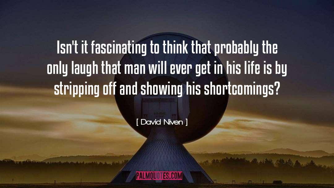 Stripping quotes by David Niven