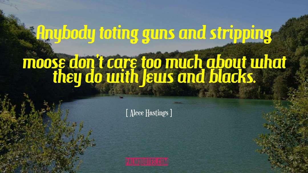 Stripping quotes by Alcee Hastings