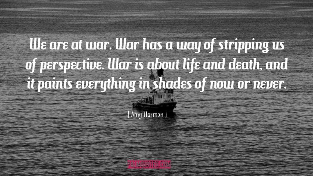 Stripping quotes by Amy Harmon