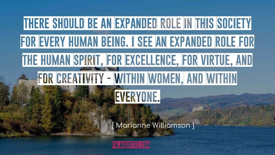 Strive For Excellence quotes by Marianne Williamson