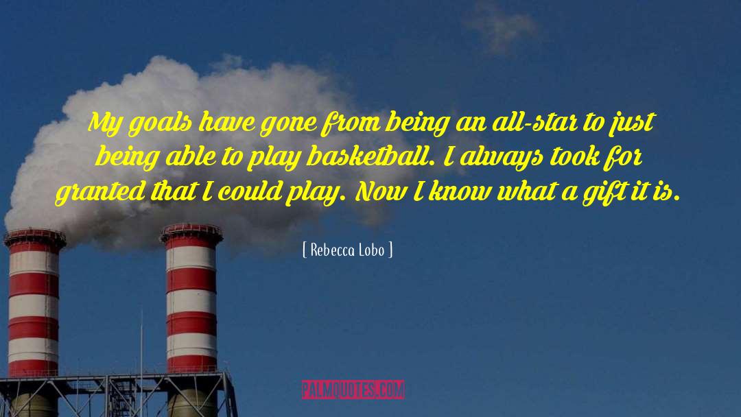 Striving For Goals quotes by Rebecca Lobo