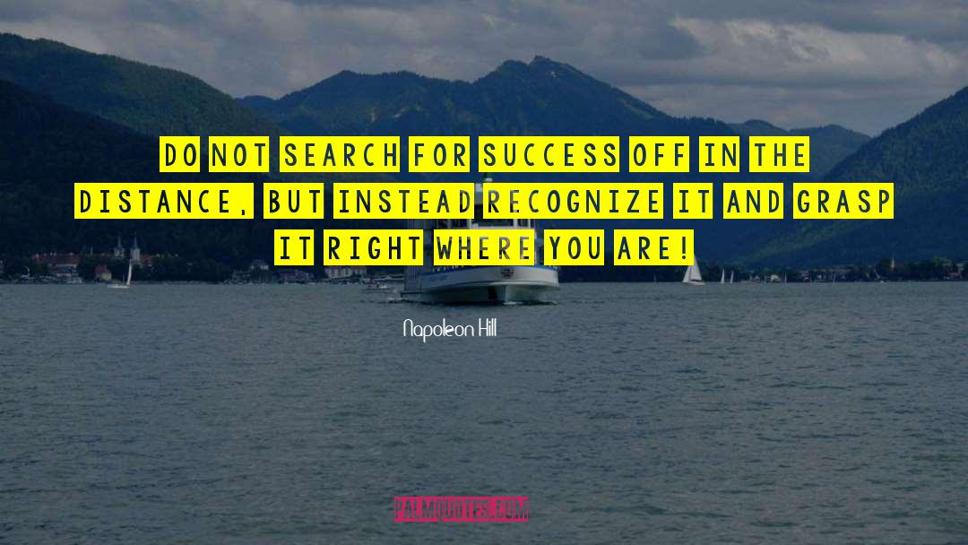 Striving For Success quotes by Napoleon Hill