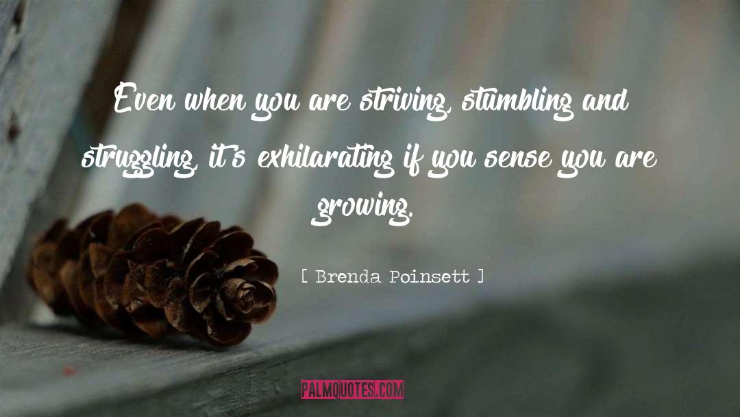 Striving quotes by Brenda Poinsett