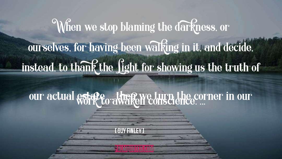 Strobe Light quotes by Guy Finley