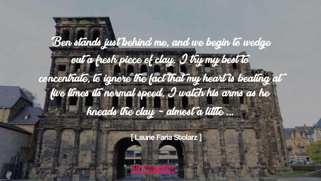 Stroke Of Luck quotes by Laurie Faria Stolarz