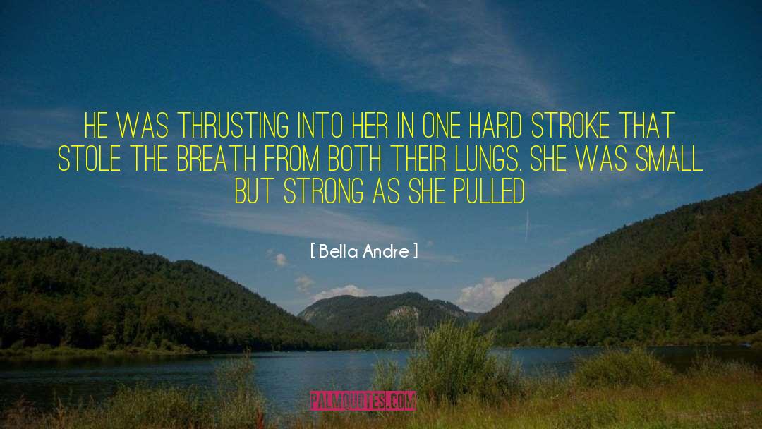 Stroke quotes by Bella Andre