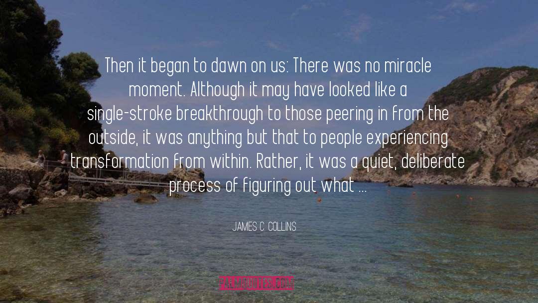 Stroke quotes by James C. Collins