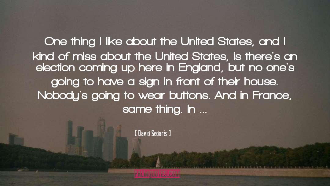 Strong America quotes by David Sedaris