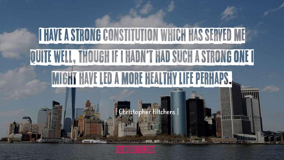 Strong Arms quotes by Christopher Hitchens