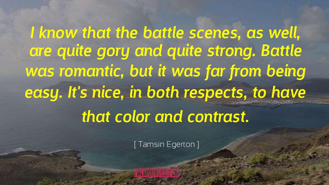 Strong Connection quotes by Tamsin Egerton