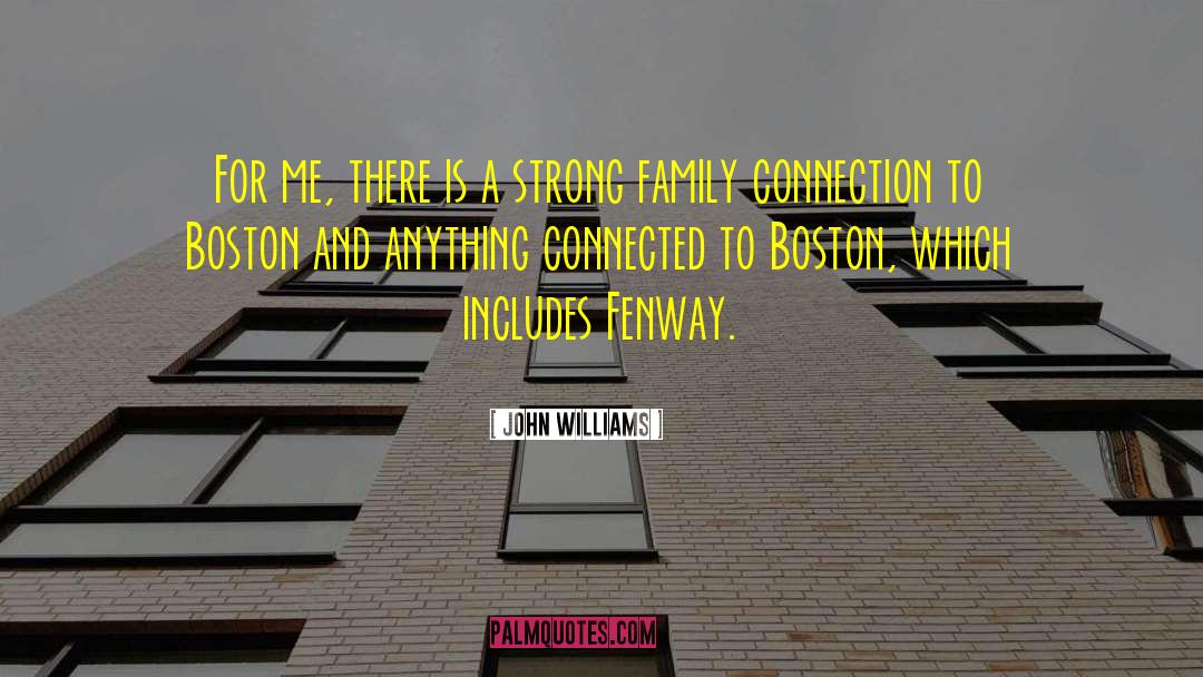 Strong Connection quotes by John Williams
