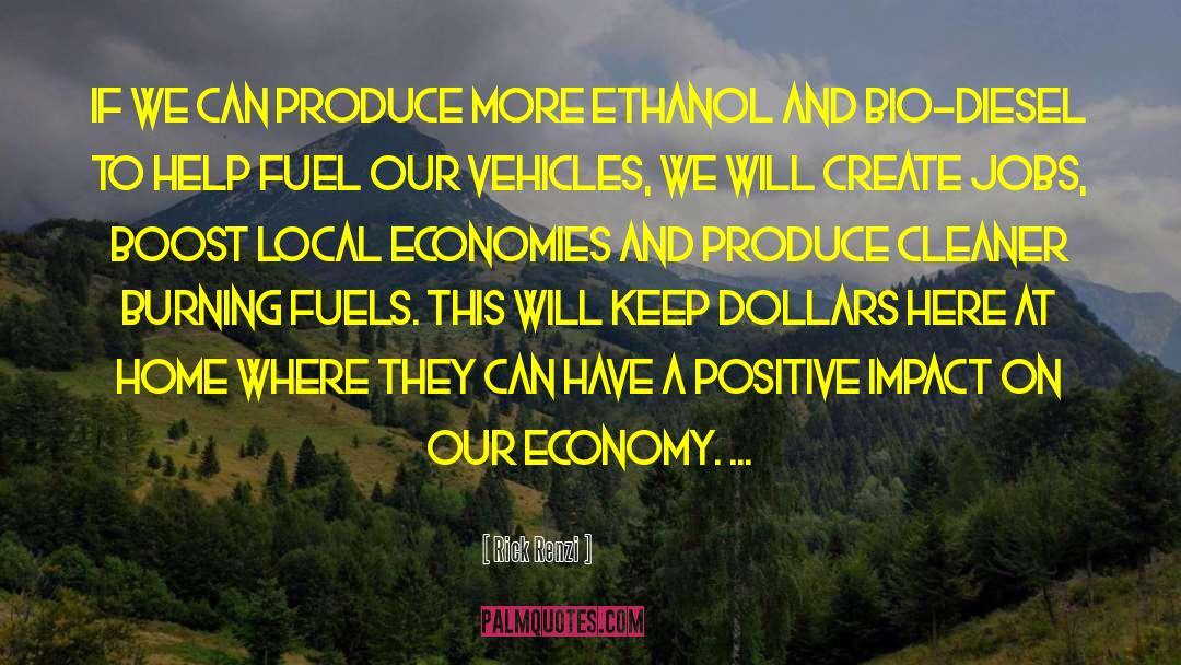 Strong Economies quotes by Rick Renzi